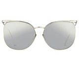 Linda Farrow 509 C2 Browline Sunglasses