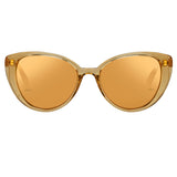 Linda Farrow 517 C5 Cat Eye Sunglasses