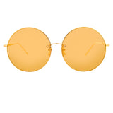 Linda Farrow 626 C1 Round Sunglasses