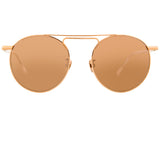Linda Farrow 633 C3 Oval Sunglasses