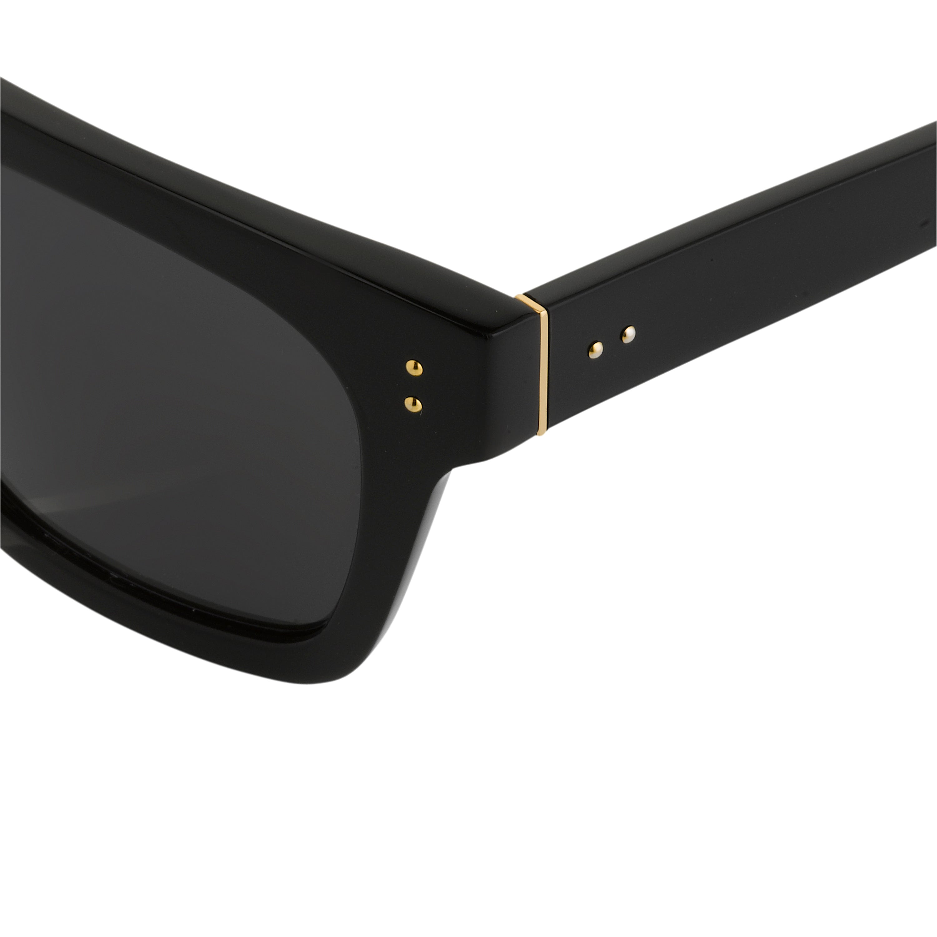 Desiree D-Frame Sunglasses in Black (Men's) by LINDA FARROW – LINDA FARROW  (INT'L)