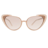 Linda Farrow Khira C6 Cat Eye Sunglasses
