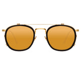 Linda Farrow Tomasi C2 Oval Sunglasses