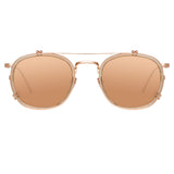 Linda Farrow Tomasi C6 Oval Sunglasses