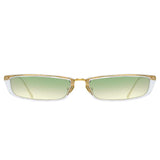 Linda Farrow Issa C9 Rectangular Sunglasses