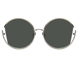 Linda Farrow Quarry C5 Round Sunglasses