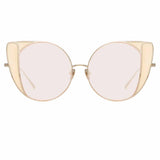 Linda Farrow Austin C9 Cat Eye Sunglasses