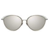 Linda Farrow Ivy C5 Cat Eye Sunglasses