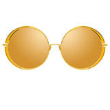 Linda Farrow Hart C5 Round Sunglasses