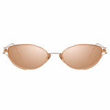 Linda Farrow Violet C3 Cat Eye Sunglasses