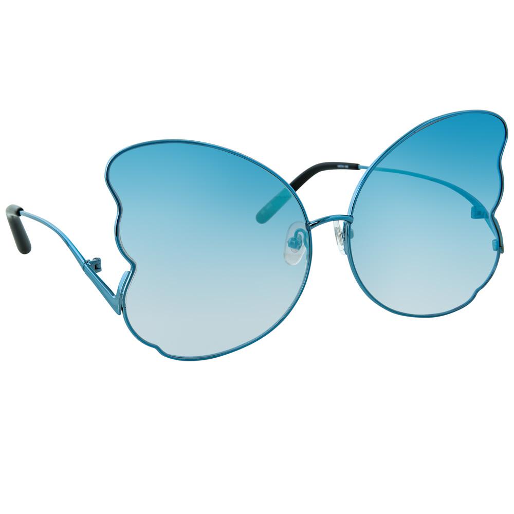 See 8811 Sun | See Eyewear | Sunglasses Teal Mirror / Geometric Etching