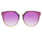 Matthew Williamson Dahlia C5 Oversized Sunglasses