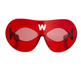 Walter Van Beirendock 3 C6 Mask Sunglasses