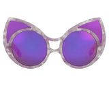 Khaleda Rajab 1 C6 Cat Eye Sunglasses