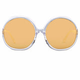 Linda Farrow 417 C8 Oversized Sunglasses