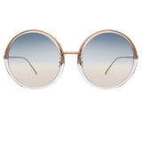 Linda Farrow Kew C32 Round Sunglasses