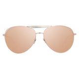 Linda Farrow 575 C3 Aviator Sunglasses