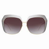 Linda Farrow 578 C5 Oversized Sunglasses