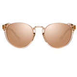 Linda Farrow Tami C4 Oval Sunglasses