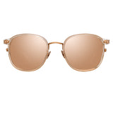 Linda Farrow Amal C3 Square Sunglasses